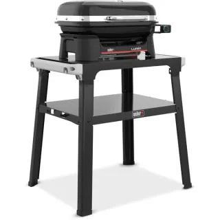 Weber LUMIN Compact Elektrogrill mit Stand (schwarz, 2.300 Watt, Modell 2026)