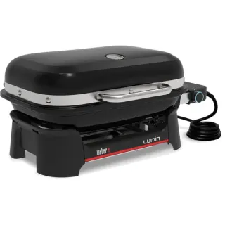 Weber LUMIN Compact Elektrogrill (schwarz, 2.300 Watt, Modell 2026)
