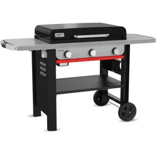 Weber Slate GPD Premium Plancha, 71cm, Gasgrill (schwarz/silber)