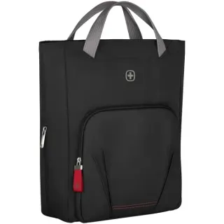 Wenger Motion Vertical Tote, Tasche (schwarz, bis 39,6 cm (15,6"))