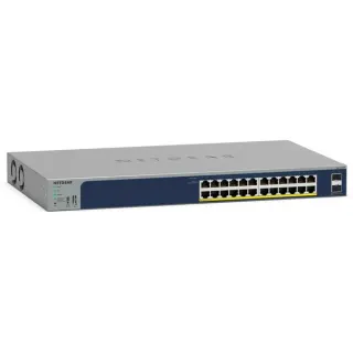 Netgear GS724TPP, Switch (blau)