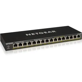 Netgear GS316P, Switch (115W PoE Budget)