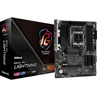 ASRock B650 PG LIGHTNING, Mainboard (schwarz/grau)