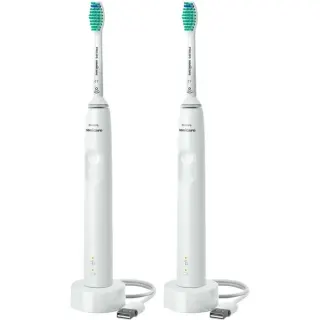 Philips Sonicare 3100 series HX3675/13, Elektrische Zahnbürste (weiß, inkl. 2. Handstück)