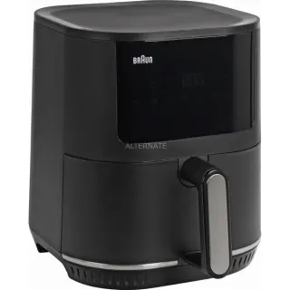 Braun Heißluftfritteuse MultiFry 3 HF3030 (schwarz (matt), 1.500 Watt, Korb 4,3 Liter)