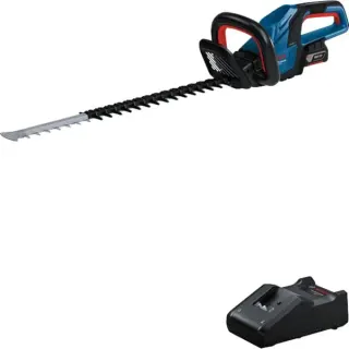 Bosch Professional Akku-Heckenschere GHE 18V-60 Professional, 18Volt (blau, Li-Ion Akku 4,0Ah)