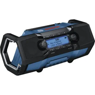 Bosch Professional HEAVY DUTY GPB18V-3SC Professional, Baustellenradio (blau/schwarz, UKW, DAB+, Bluetooth, Ohne Akku und Ladegerät)