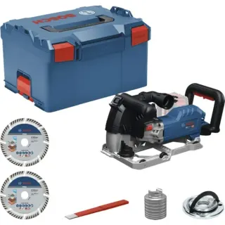 Bosch Professional Akku-Mauernutfräse GNF 18V-40 Professional solo, 18Volt (blau/schwarz, ohne Akku und Ladegerät, in L-BOXX)