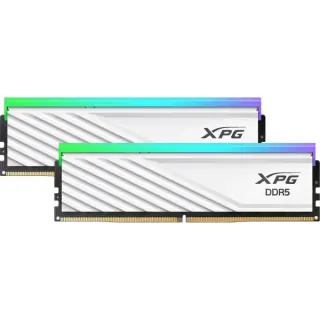 ADATA DIMM 32 GB DDR5-6000 (2x 16 GB) Dual-Kit, Arbeitsspeicher (weiß, AX5U6000C2816G-DTLABRWH, XPG Lancer Blade RGB, INTEL XMP, AMD EXPO)