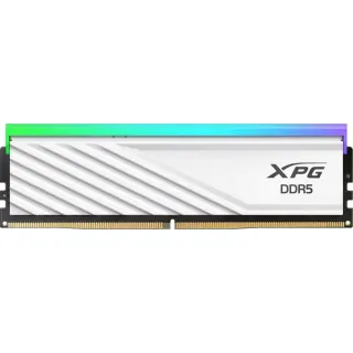ADATA DIMM 32 GB DDR5-6000, Arbeitsspeicher (weiß, AX5U6000C2832G-SLABRWH, XPG Lancer Blade RGB)