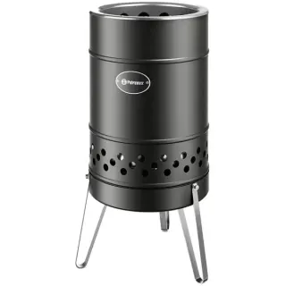 Petromax Feuertonne Pyron Black Edition, Feuerstelle (schwarz, Ø 36cm)