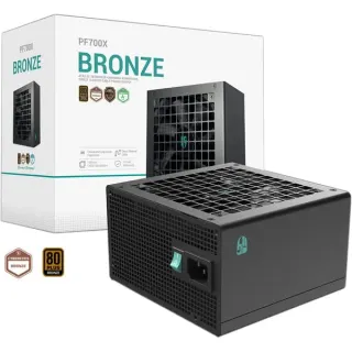 DeepCool GamerStorm PF700X, PC-Netzteil (schwarz, 2x PCIe, 700 Watt, Bulk)