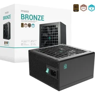DeepCool GamerStorm PF600X 600W, PC-Netzteil (schwarz, 600 Watt)