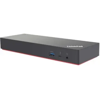 Lenovo Thunderbolt 3 Dock Gen 2 Generalüberholt, Dockingstation (schwarz, HDMI, DisplayPort, USB, Thunderbolt 3)