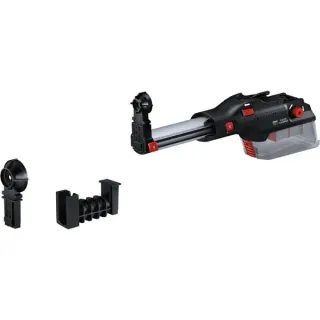 Bosch Professional Staubabsaugung GDE 28 D Professional, Aufsatz (schwarz, für Bohrhammer Bosch GBH 18V-28 DC Professional)