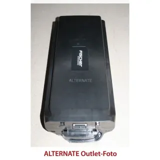 FISCHER Fahrrad Akku Gepäckträger SF 03 36V, 396Wh, 11Ah (schwarz, für E-Bike ECU / ER / CITA / ETD/ETH ab Baujahr 2015, B-Ware)