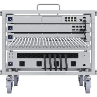 Ubiquiti Unifi Toolless Mini Rack U-Rack-6U-TL, IT-Schrank (silber, 6 Einheiten)
