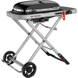 Weber Gasgrill Traveler (schwarz, zusammenklappbar)