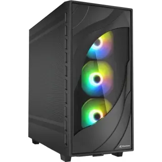 Sharkoon Rebel C80M RGB, Tower-Gehäuse (schwarz)