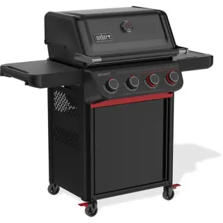 Weber Gasgrill Spirit E-425C Stealth (schwarz, 10,26 kW, mit Sear Zone, Modell 2026)