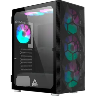 Montech X3 MESH, Tower-Gehäuse (schwarz, Tempered Glass)