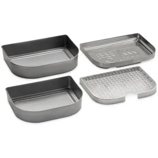 Weber Multifunktions-Erweiterungs-Set für Lumin Compact, Grillrost (edelstahl, 4-teilig)
