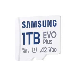 Samsung EVO Plus 1.0TB microSDXC , Speicherkarte (weiß, UHS-I U3, Class 10, V30, A2)