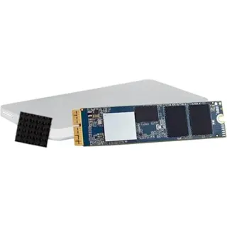 OWC Aura Pro X2 500 GB, SSD (PCIe 4.0 x4, NVMe 1.4, Custom Blade, inkl. Upgrade-Kit)