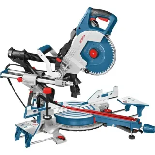 Bosch Professional Paneelsäge GCM 8 SDE, Kapp- und Gehrungssäge (blau, 1.600 Watt)