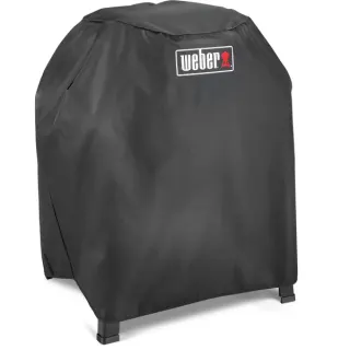 Weber Premium-Abdeckhaube für Lumin Serie mit Stand, Schutzhaube (schwarz)