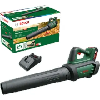 Bosch Heimwerken & Garten Akku-Laubbläser Advanced LeafBlower 36V-750 Solo, 36Volt (grün/schwarz, ohne Akku und Ladegerät, 36V POWER FOR ALL)