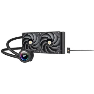 Thermaltake TOUGHLIQUID 240 EX Pro ARGB Sync AIO Liquid Cooler 240mm, Wasserkühlung (schwarz)