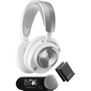 SteelSeries Arctis Nova Pro Wireless, Gaming-Headset (weiß, ANC, USB-C, Klinke)