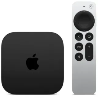 Apple TV 4K (3.Generation), Streaming-Client (schwarz, 128 GB)