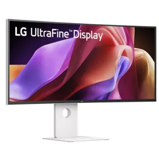 LG UltraWide 40U990A-W, LED-Monitor (100.9 cm (40 Zoll), weiß/schwarz, 5K2K, Nano-IPS-Black, Curved, Thunderbolt 5, HDMI, DP, USB-C, 120Hz Panel)
