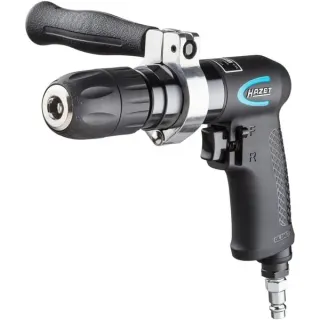 Hazet Druckluft-Bohrmaschine 9030P-1 (schwarz, Schnellspann-Bohrfutter 1 - 13mm)