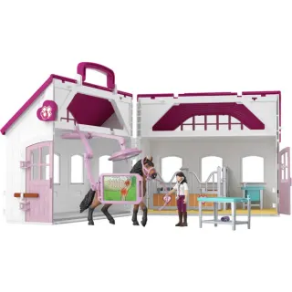 Schleich Horse Club Pferdeklinik "Heilende Hufe", Spielgebäude