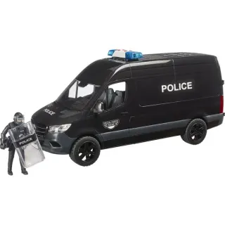 bruder 02685 bworld MB Sprinter Police Special Forces, Modellfahrzeug