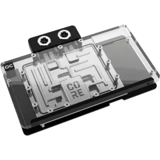 Alphacool Core RX 9070 XT Red Devil, Wasserkühlung (transparent/chrom, inkl. Backplate)