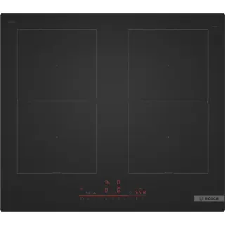 Bosch PVQ61CHB1E Serie 6, Autarkes Kochfeld (schwarz (matt), 80 cm)