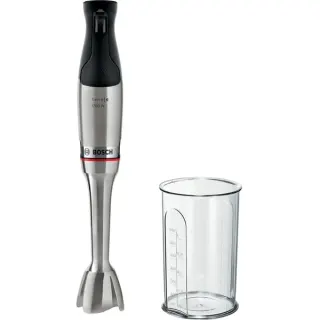 Bosch Home Stabmixer ErgoMaster MSM6M810 (edelstahl/schwarz, 1.200 Watt)