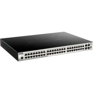 D-Link DGS-1510-52XMP/E, Switch (48 x RJ-45 Gbit/s, 4 x SFP+)