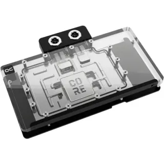 Alphacool Core RX 9070 XT TUF + Prime, Wasserkühlung (transparent/chrom, inkl. Backplate)