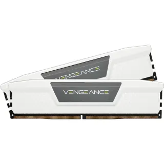 Corsair DIMM 64 GB DDR5-5200 (2x 32 GB) Dual-Kit, Arbeitsspeicher (weiß, CMK64GX5M2B5200C40W, Vengeance, INTEL XMP)