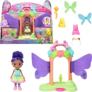 Spin Master Gabby's Dollhouse Fairylandia - Fairy Magic Reveal Spielset, Spielgebäude (12 Teile)