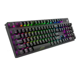 Sharkoon SKILLER SGK20, Gaming-Tastatur (schwarz, US-Layout, Huano Brown)