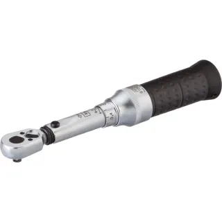 Hazet Drehmomentschlüssel 6108-1CT, 1/4" (silber/schwarz, mit HiPer Umschaltknarre)