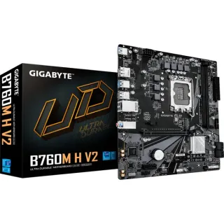 GIGABYTE B760M H V2, Mainboard (schwarz)