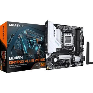 GIGABYTE B840M GAMING PLUS WIFI6E, Mainboard (schwarz/weiß)