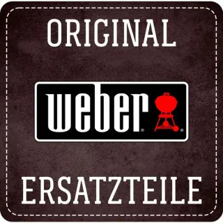 Weber Deckel für Q 100/ 1000/ 1400 titan, Ersatzteil (titan, ohne Griff)
